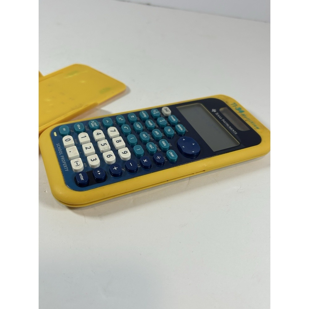 Texas Instruments TI-34 MultiView Scientific Calculator w/ Slide Case - Picture 4 of 6